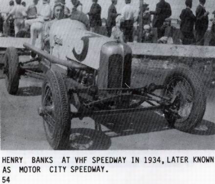 Motor City Speedway - Old Pic From 1934 (newer photo)